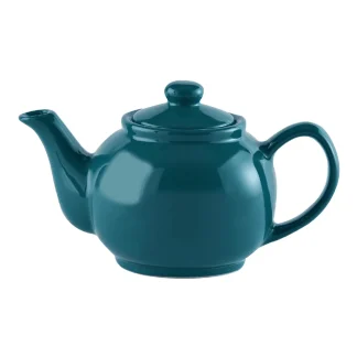 price & kensington 2-kops / 450 ml theepot in de kleur teal blue