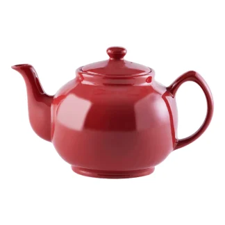 price & kensington 10-kops / 1,5 L / 1500 ml theepot in de kleur red