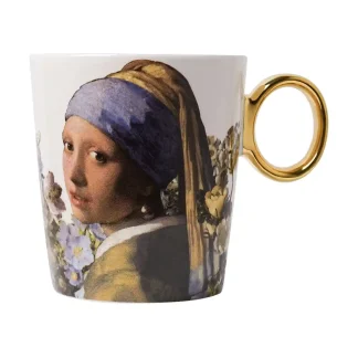 Theemok - Heinen Delfts Blauw - Meisje met de Parel