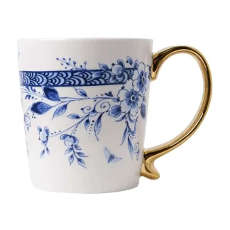 Theemok - Heinen Delfts Blauw - Faience
