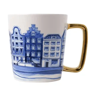 Theemok - Heinen Delfts Blauw - Huisjes