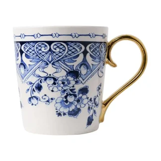 Theemok - Heinen Delfts Blauw - Majolica