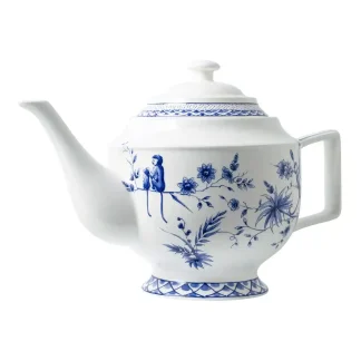 Theepot - Heinen Delfts Blauw - Sharing Moments - Aapjes