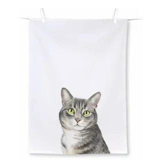 Theedoek - Ihr - Farm - Cat