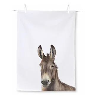 Theedoek - Ihr - Farm - Donkey