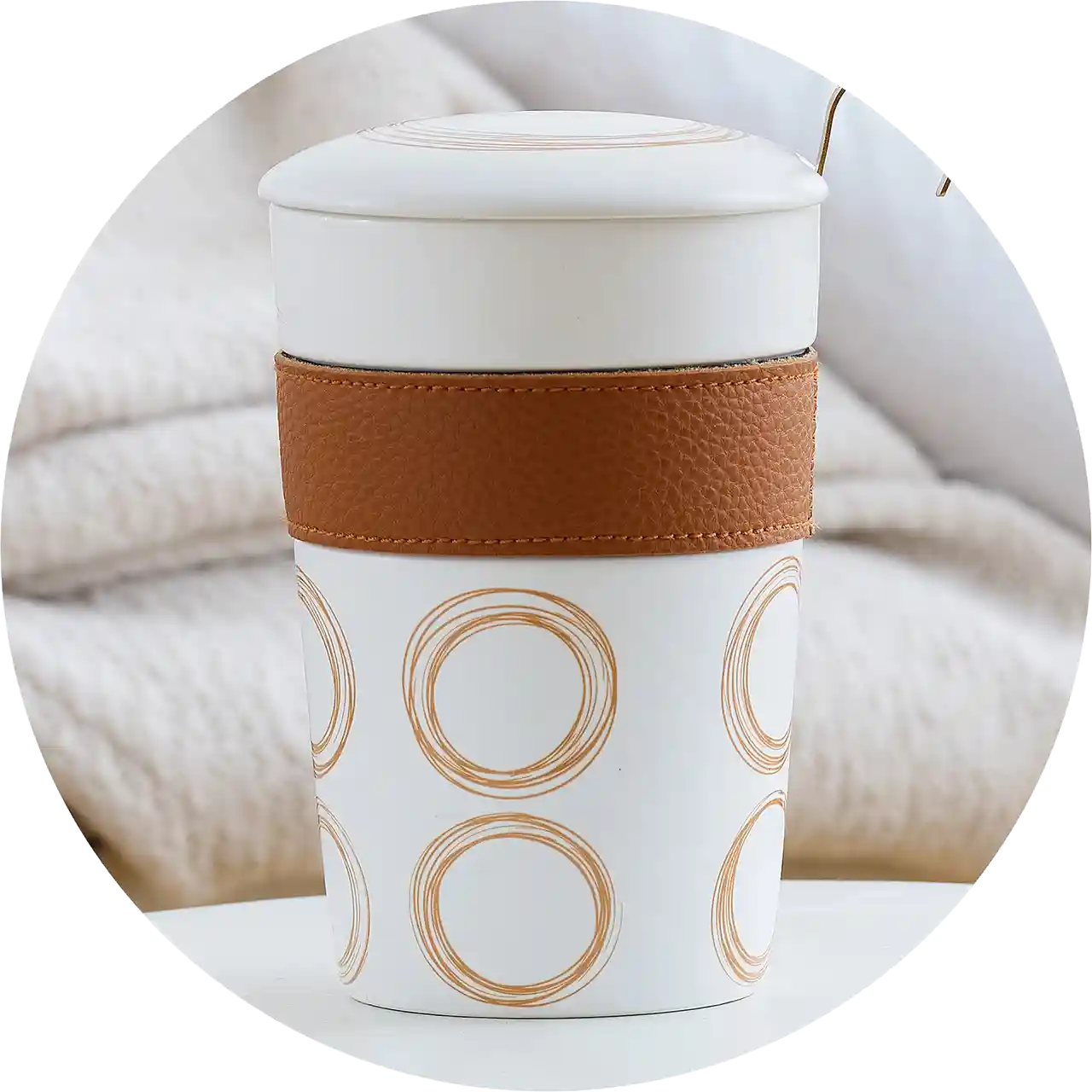 Theemok - Eigenart - Teaeve - Circular - Cognac