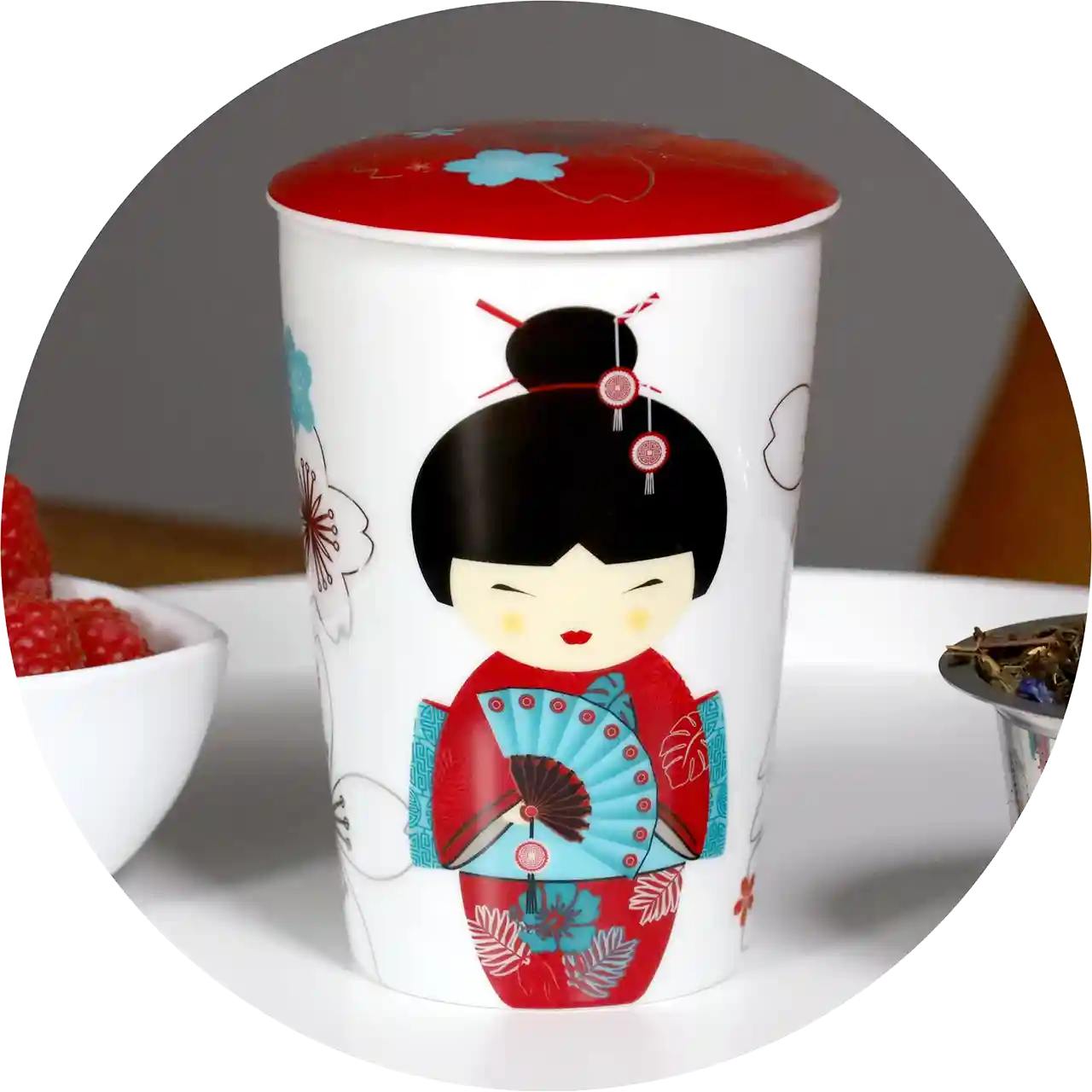 Theemok - Eigenart - Teaeve - Little Geisha - Red