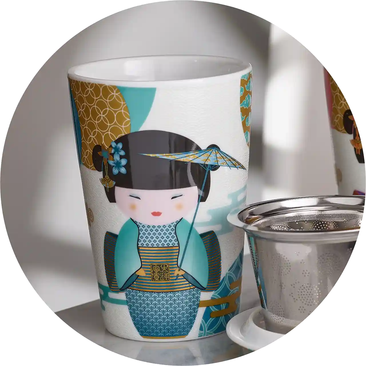 Theemok - Eigenart - Teaeve - Little Geisha - Petrol