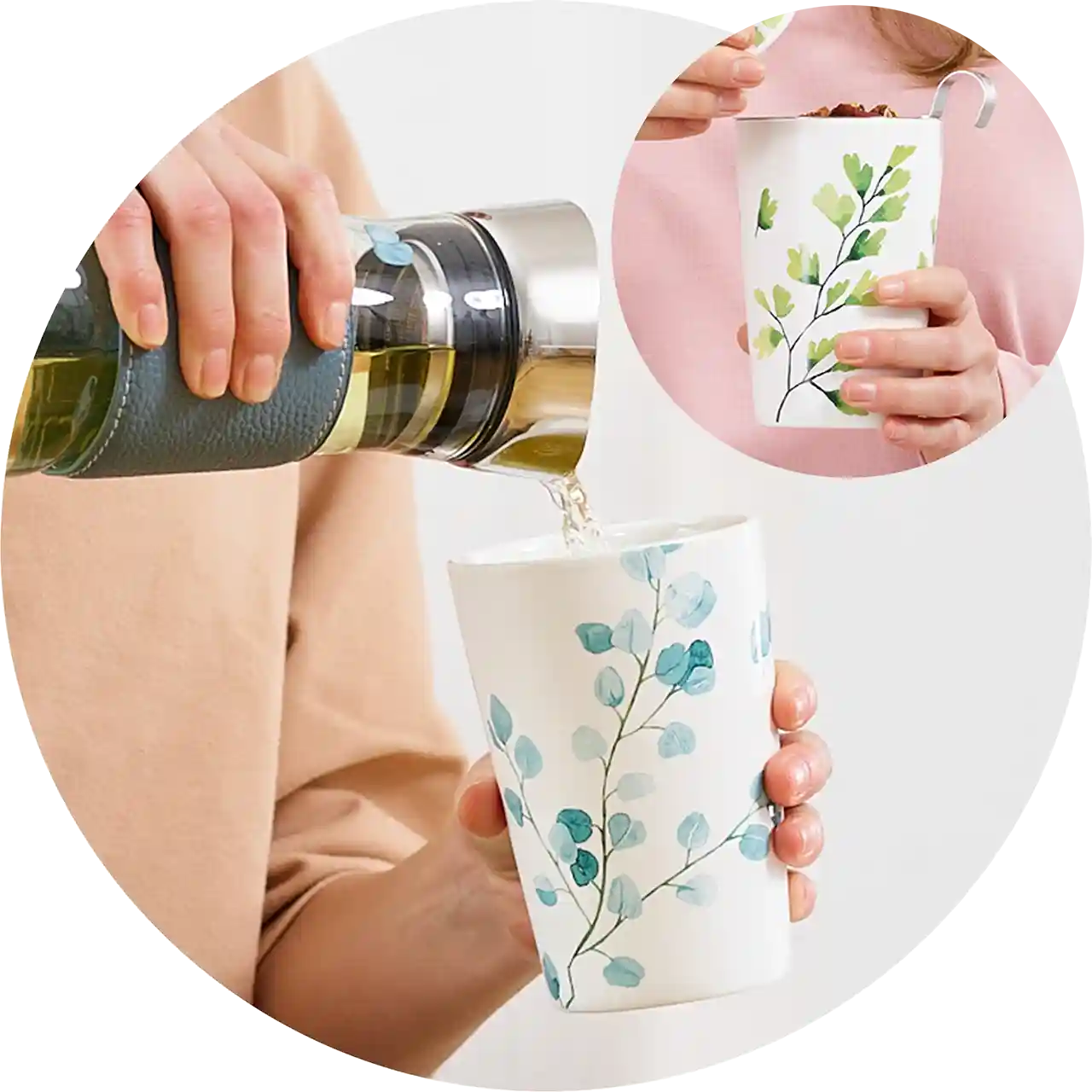 Theemok - Eigenart - Teaeve - Trees - Blauw - Afbeelding 2