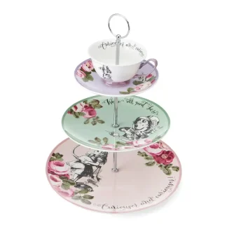 Etagère - Victoria & Albert & Mikasa- Alice in Wonderland