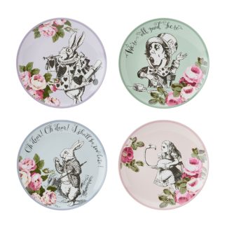 Bijzetborden - Victoria & Albert & Mikasa - Set van 4