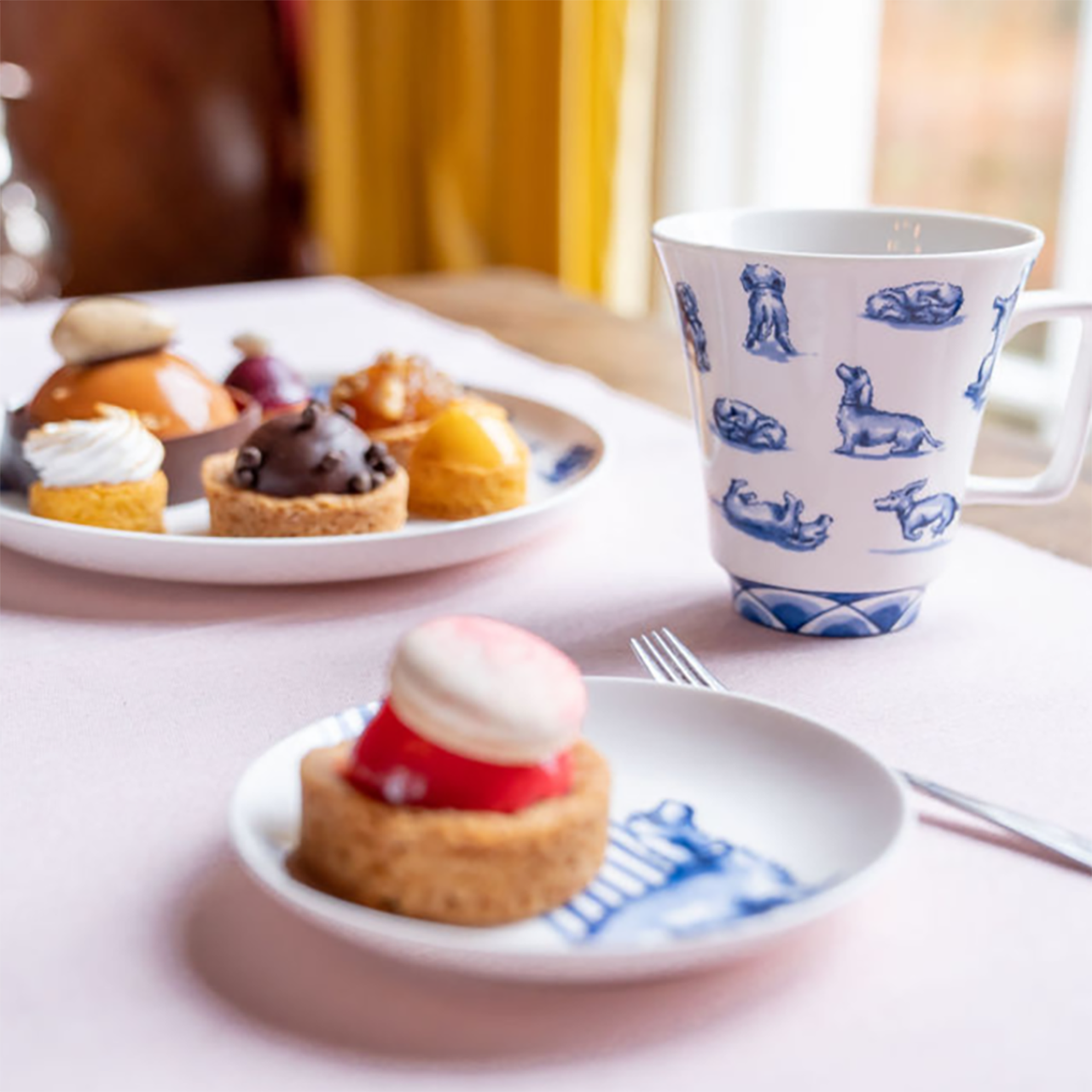 Theemok - Heinen Delfts Blauw - Sharing Moments - Nhaan - Afbeelding 3