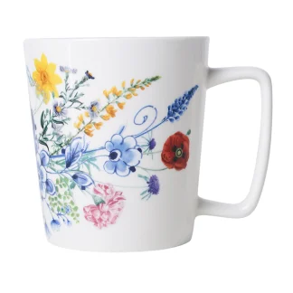 Theemok - Heinen Delfts Blauw - Wildbloemen - Bloementuintje