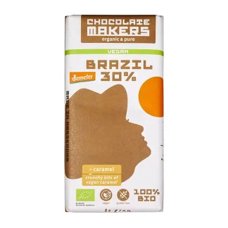 Chocoladereep - Chocolate makers - Vegan Brazil 30% Caramel