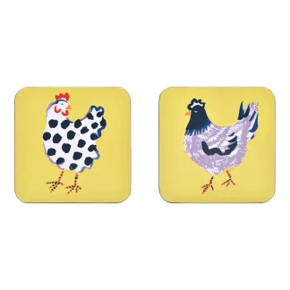 Onderzetter - Ulster Weavers - Chick Chicken - set van 4