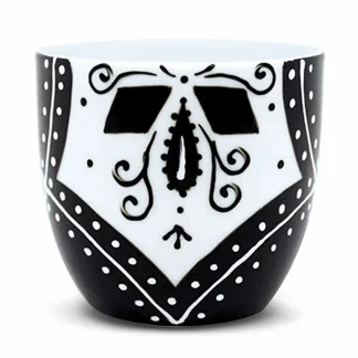 Theekom - Zwart & Wit