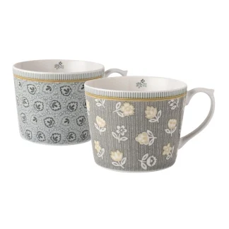 Theemok - Laura Ashley - Grijs - Set van 2