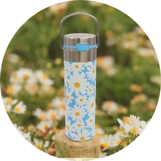 Thermosfles - Eigenart - Leeza - Daisy - 500ML