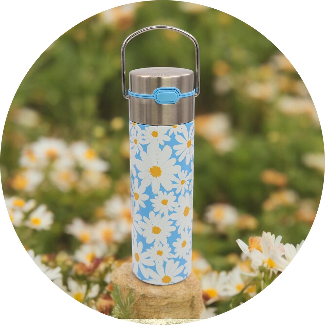 Thermosfles - Eigenart - Leeza - Daisy - 500ML - Afbeelding 3