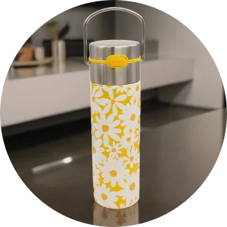 Thermosfles - Eigenart - Leeza - Daisy - 500ML