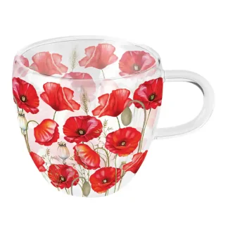 Theeglas dubbelwandig - Ambiente - Poppy