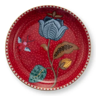 Theetipje - Pip Studio - Blooming Tales - Dark Red