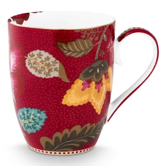 Theemok - Pip Studio - Blooming Tales - Dark Red