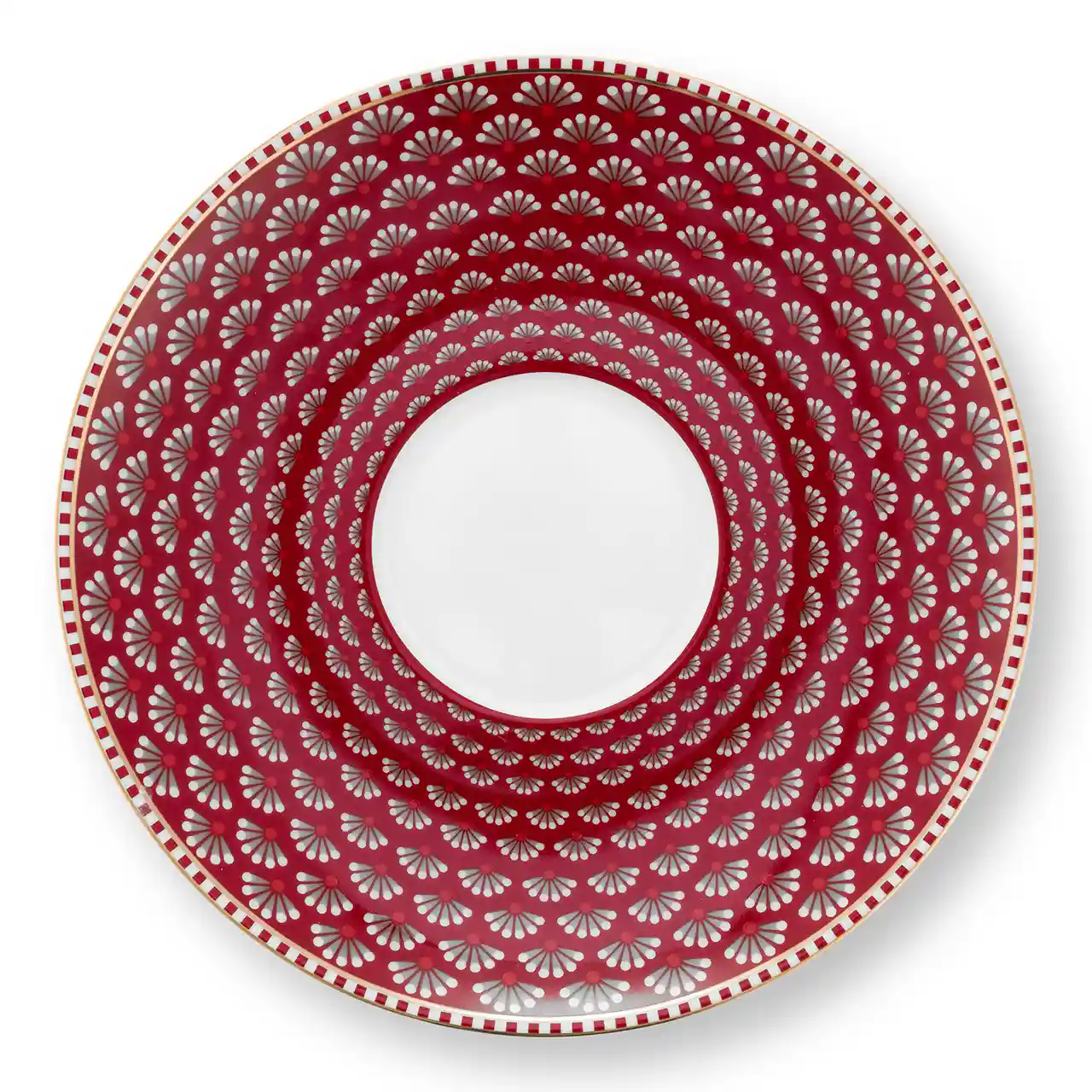 Theekop en schotel - Pip Studio - Blooming Tales - Dark Red - Afbeelding 4