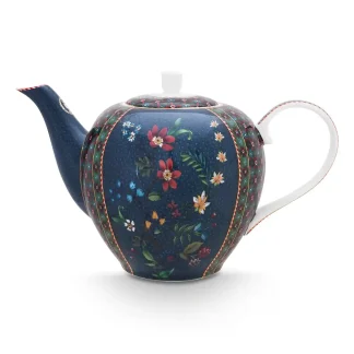 Theepot - Pip Studio - Berry Blues - Blue - 1600 ml