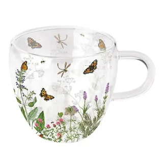 Theeglas dubbelwandig - Ambiente - Herb Garden