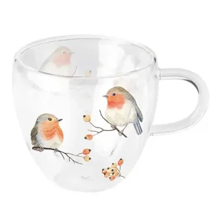 Theeglas dubbelwandig - Ambiente - Robin Family