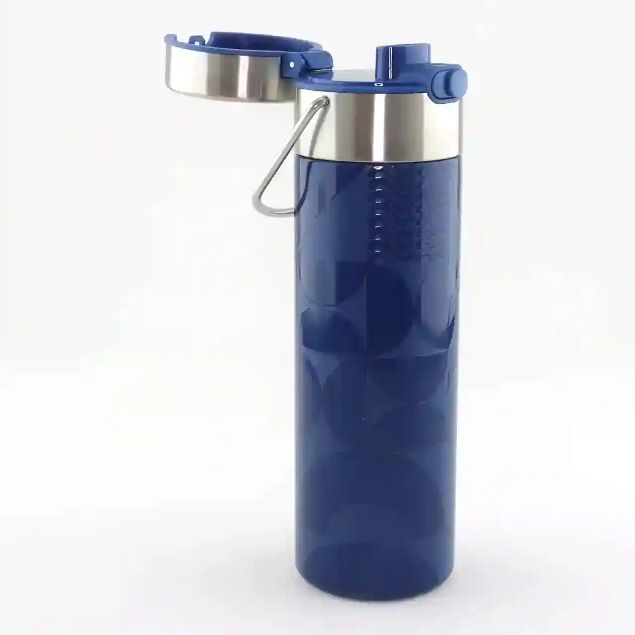 Thermosfles LEEZA Eigenart Geo Blue | De Theefabriek - Theewinkel