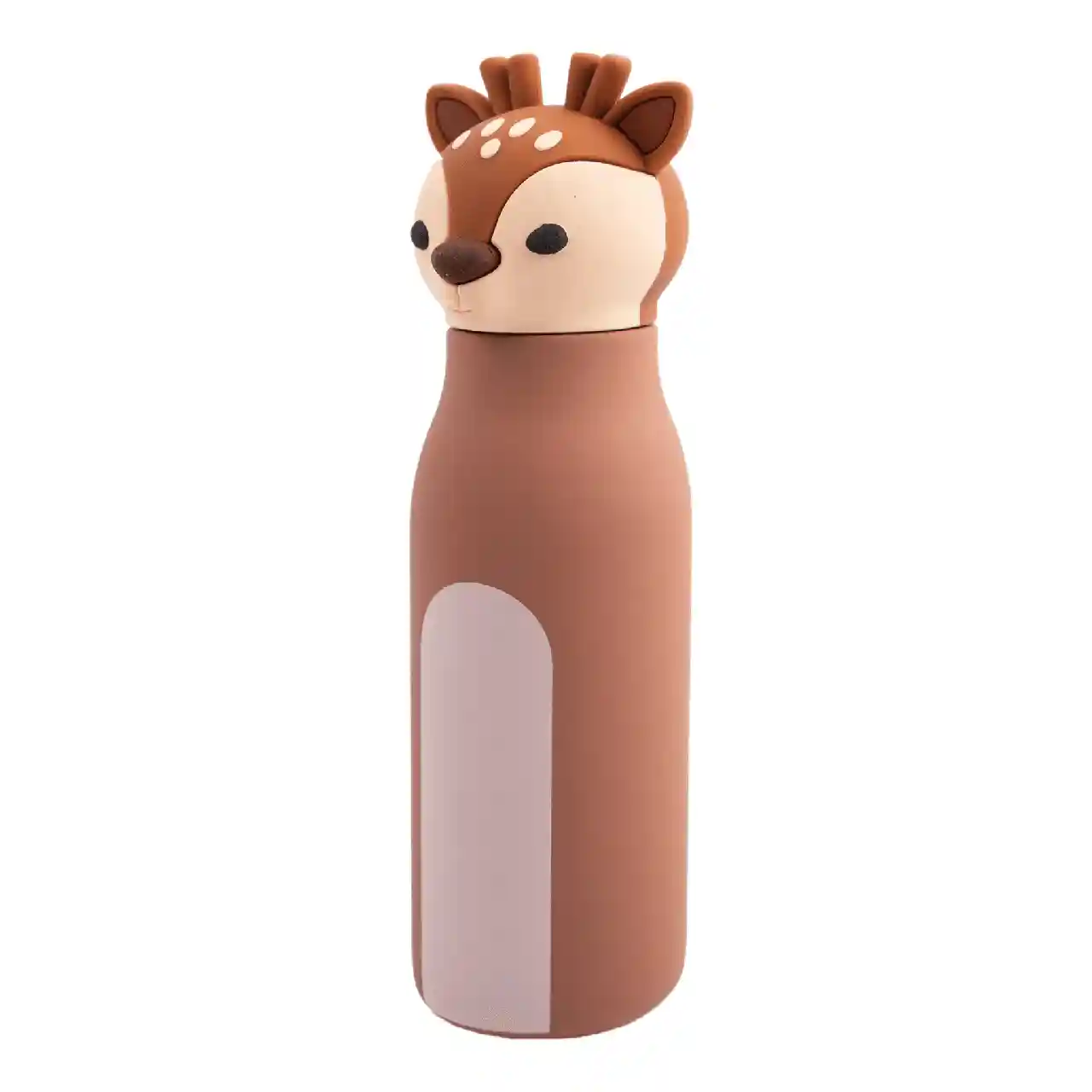 Dotz Milo dubbelwandige RVS kinderdrinkfles met siliconen rietje 350 ml
