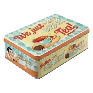 Koekjesblik - Nostalgic Art - Tea and Cookies Together