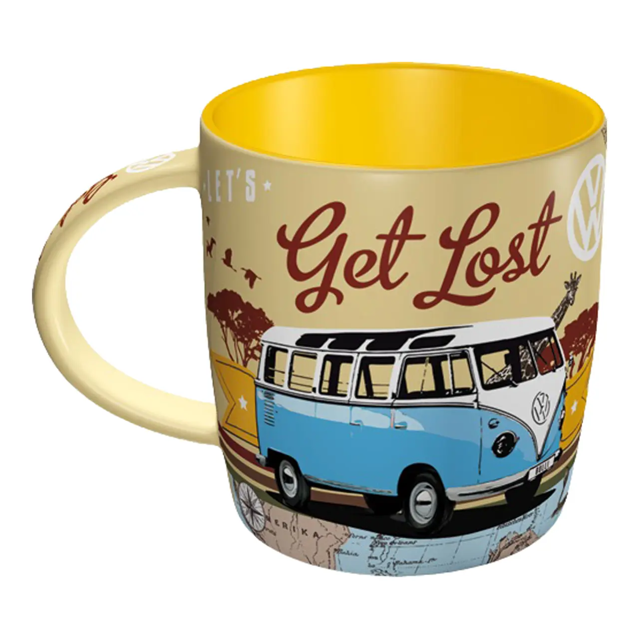 Theemok - Nostalgic Art - VW Bulli Let's Get Lost - Afbeelding 4