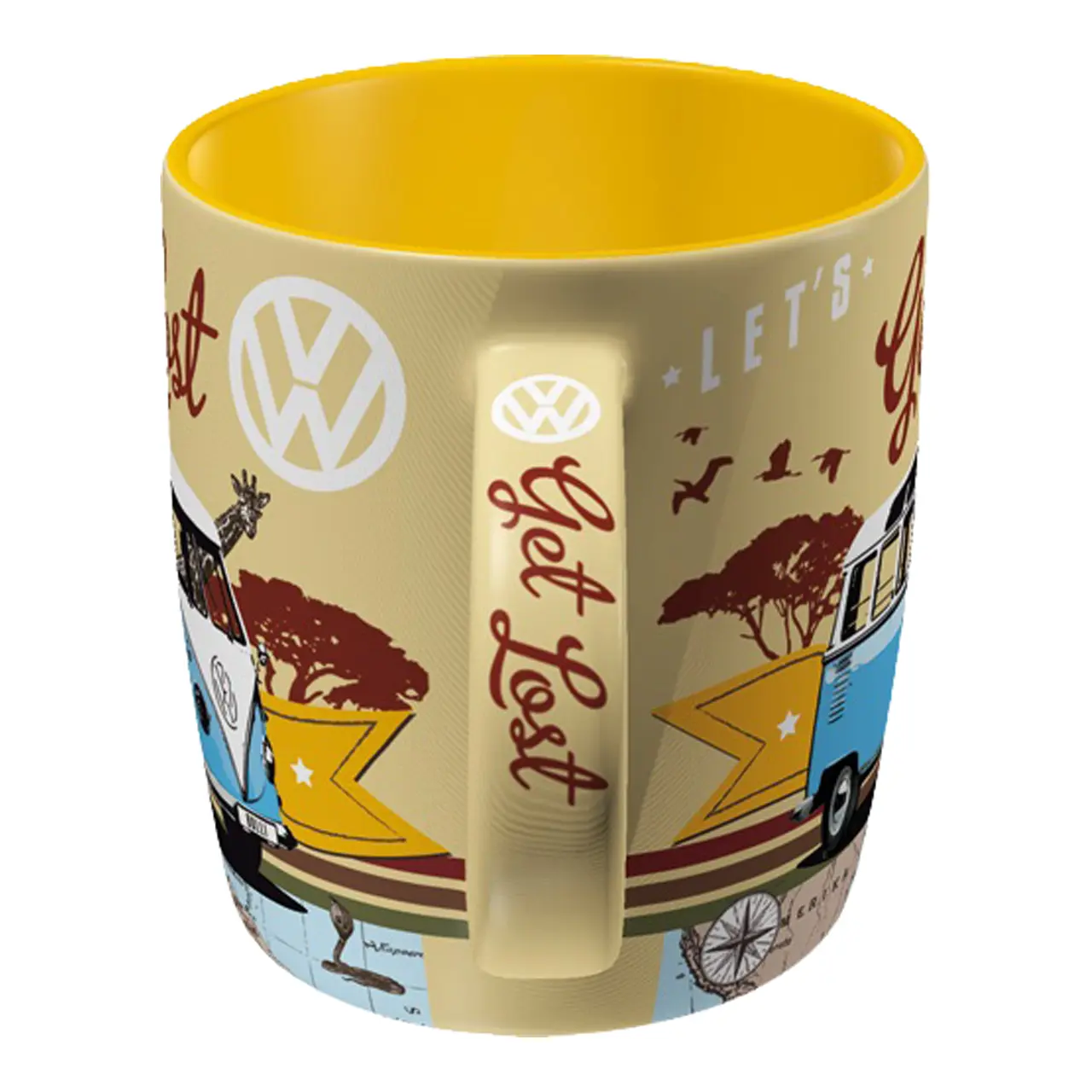 Theemok - Nostalgic Art - VW Bulli Let's Get Lost - Afbeelding 3