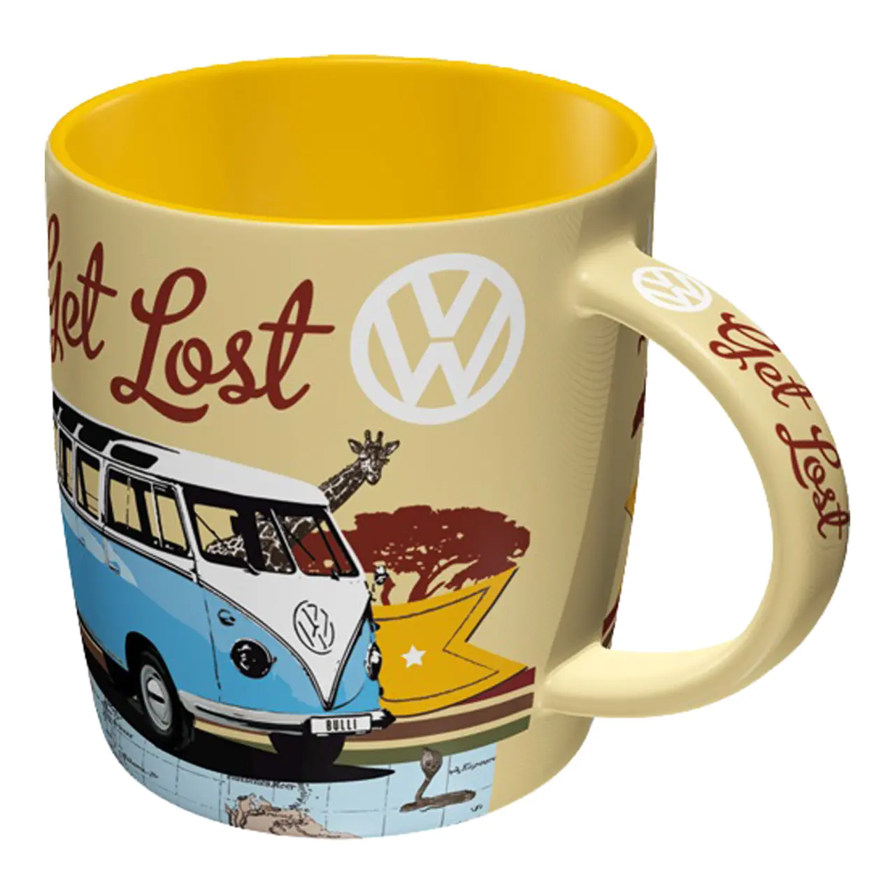 Theemok - Nostalgic Art - VW Bulli Let's Get Lost - Afbeelding 2