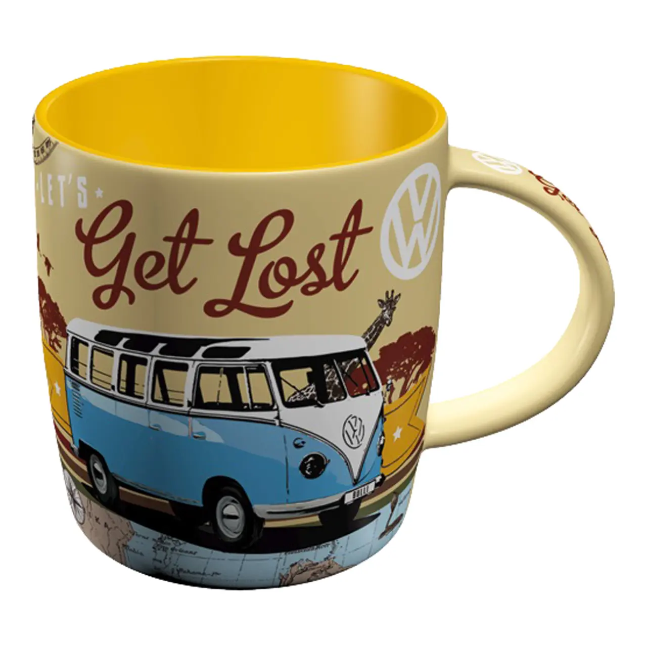 Theemok - Nostalgic Art - VW Bulli Let's Get Lost
