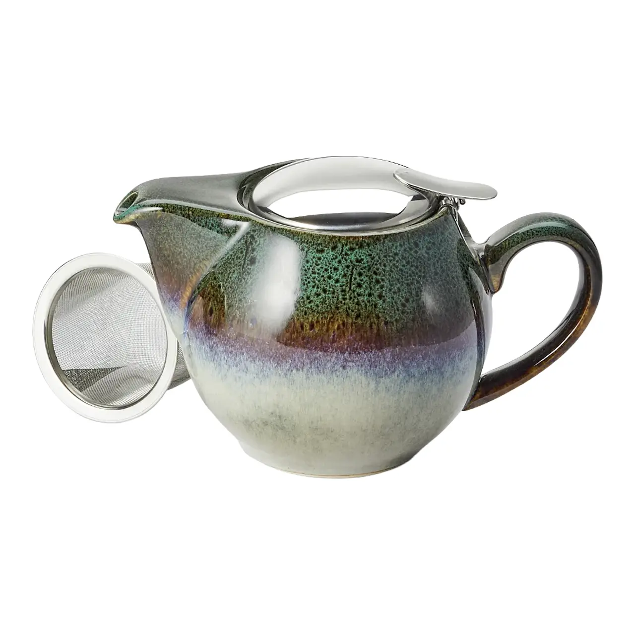 Theepot - Cha Cult - Saara - Reactief glazuur - 500 ml - Afbeelding 2