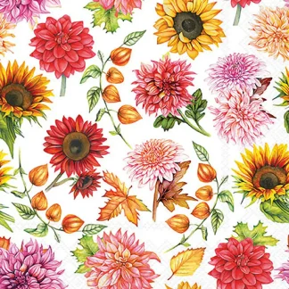 Servetten - Ambiente - Autumn Blooming